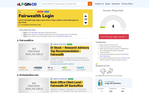 Fairwealth Login - A database full of login pages from all over ...