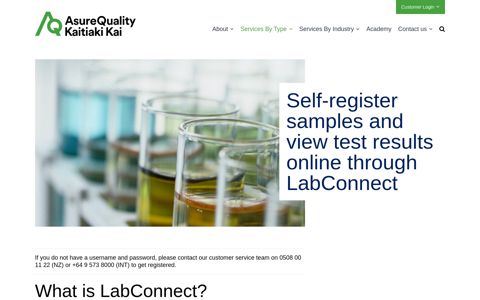 LabConnect – AsureQuality