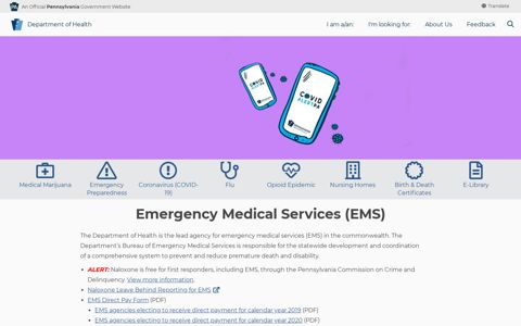 Emergency Medical Services (EMS) - Pennsylvania ...