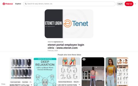 etenet portal employee login citrix - www.etenet.com - Pinterest
