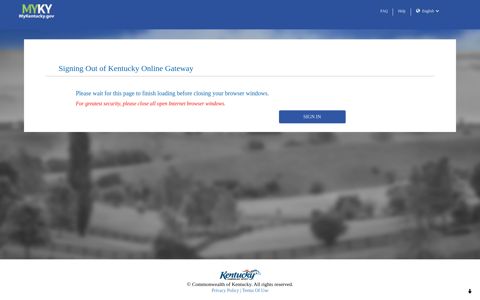 Kentucky Online Gateway - Kentucky.gov