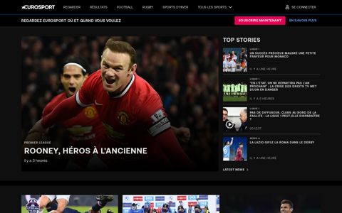 Eurosport: Sports news, live streaming & results