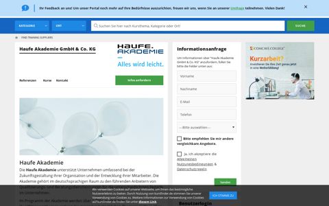 Haufe Akademie GmbH & Co. KG - Kursfinder.de