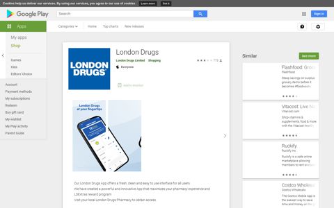 London Drugs - Apps on Google Play