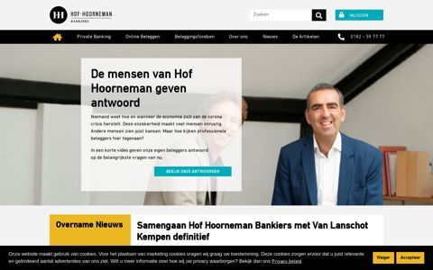 Hof Hoorneman Bankiers - De bank voor vermogen