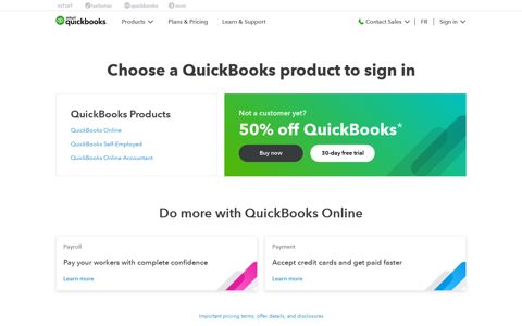 QuickBooks Online Login | QuickBooks Canada