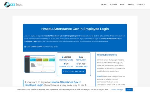 Hrsedu Attendance Gov In Employee Login - Find Official Portal