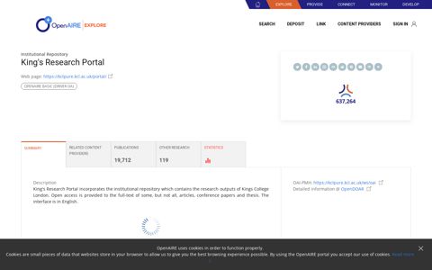 King's Research Portal - OpenAIRE