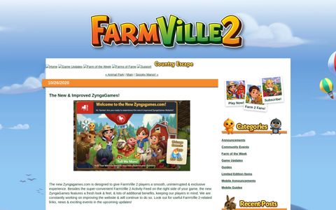 The New & Improved ZyngaGames! - FarmVille 2