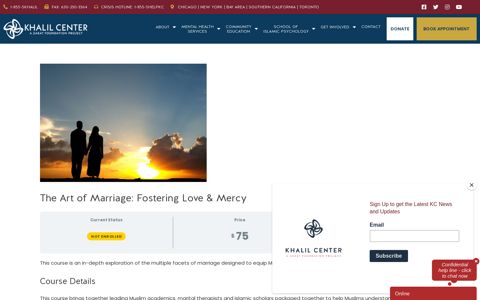 The Art of Marriage: Fostering Love & Mercy | Khalil Center