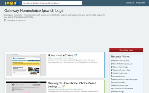 Gateway Homechoice Ipswich Login - Loginii.com