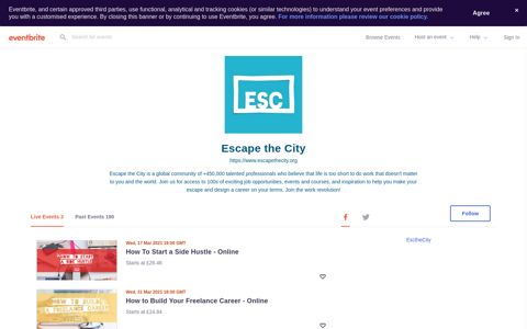 Escape the City Events | Eventbrite