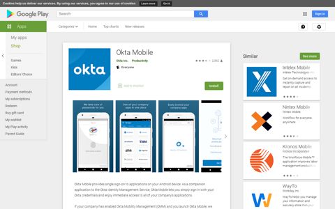 Okta Mobile - Apps on Google Play
