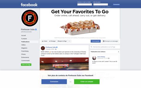 Firehouse Subs - Food & Beverage Company | Facebook ...