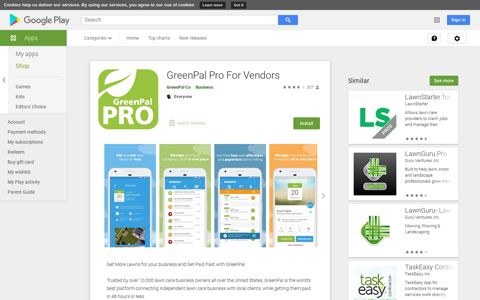 GreenPal Pro For Vendors - Apps on Google Play