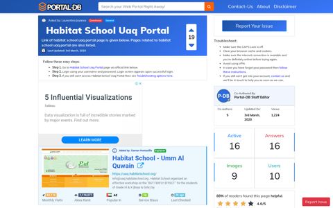 Habitat School Uaq Portal