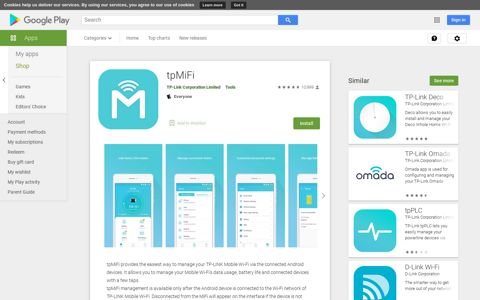 tpMiFi - Apps on Google Play
