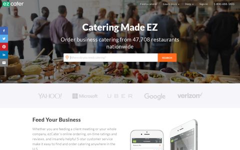 Order Catering Online - ezCater