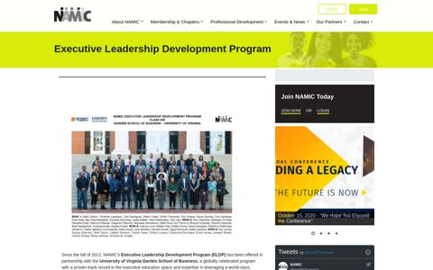 Executive Leadership Development Program (ELDP) - NAMIC