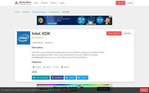 18 Best Intel XDK Alternatives - Reviews, Features, Pros & Cons