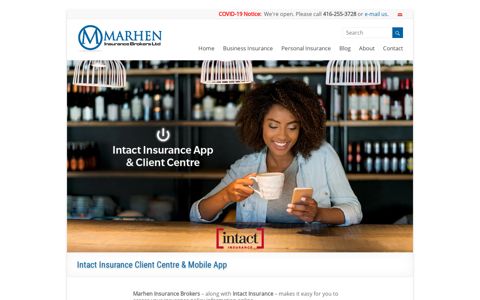 Intact Insurance Client Centre & Mobile App - MARHEN ...