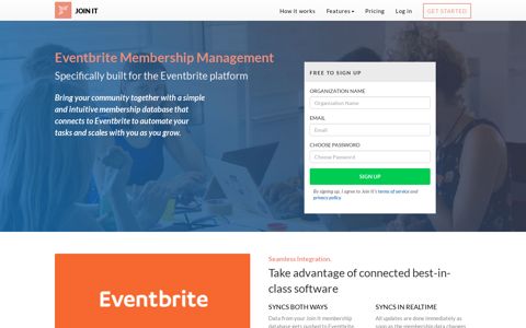 Eventbrite Membership Management - Join It