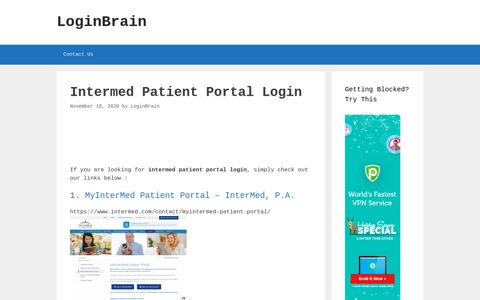 intermed patient portal login - LoginBrain