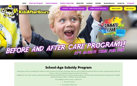 Kids After Hours-After School Programs-Mont.County MD ...