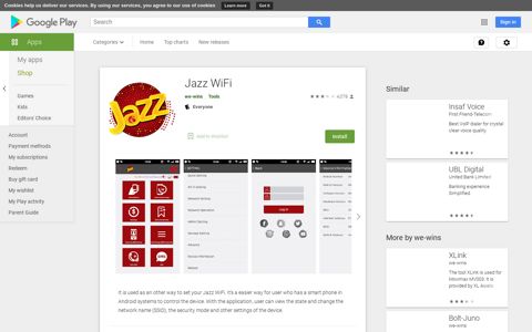Jazz WiFi - Apps on Google Play
