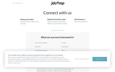 Connect - Jetshop