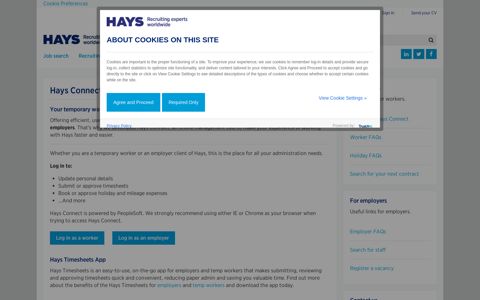 Hays Connect | Hays