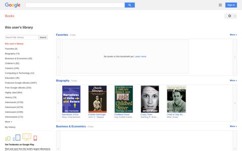 My library - Google Books