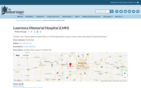 Lawrence Memorial Hospital (lmh) | Douglas County Kansas
