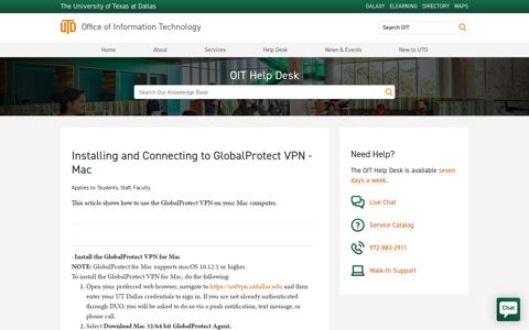 Installing and Connecting to GlobalProtect VPN - Mac ...