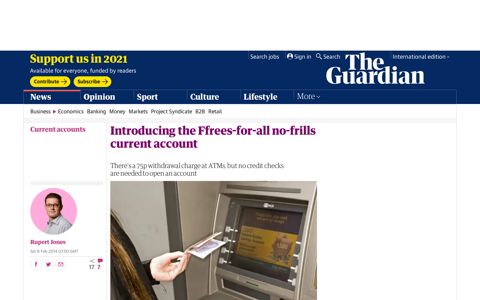 Introducing the Ffrees-for-all no-frills current account | Current ...