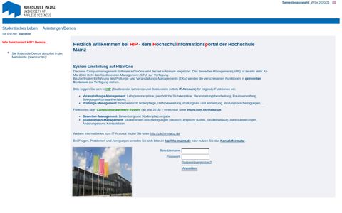 HIP - Hochschule Mainz