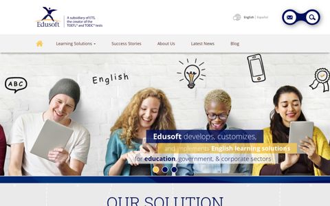 English Language Learning | Edusoft - A subsidiary of ETS