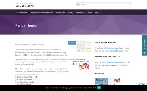 Fancy Hands Review - Fancy Hands Virtual Assistant Ratings ...