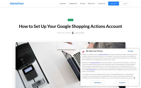 How to Set Up Your Google Shopping Actions Account