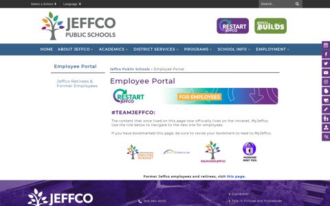 Employee Portal - Jeffco Public Schools