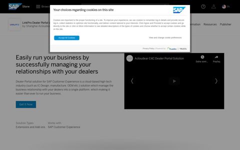 LinkPro Dealer Portal solution for SAP Customer Experience ...