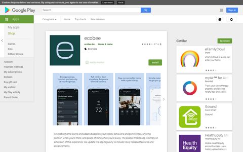ecobee - Apps on Google Play