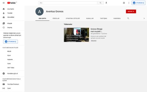 Aventus Gronos - YouTube