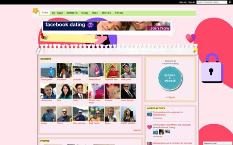 Facebook Dating: Login Sign Up