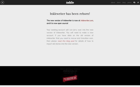 inklewriter - Inkle Studios