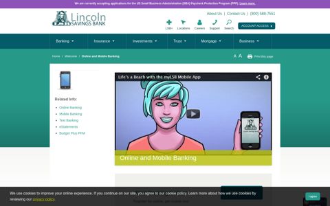 Online and Mobile Banking - Lincoln Savings Bank | LSB ...