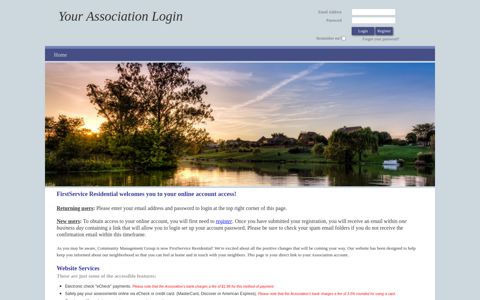 Your Association Login