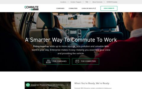 Commute with Enterprise: A Smarter Way To Commute To Work