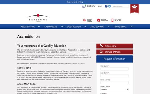 Accredited Online School & Homeschool Programs | Keystone
