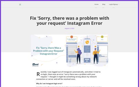 Fix 'Sorry, there was a problem with your request' Instagram ...